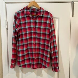North face flannel shirt size XL